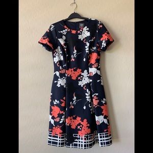 VINCE CAMUTO floral dress